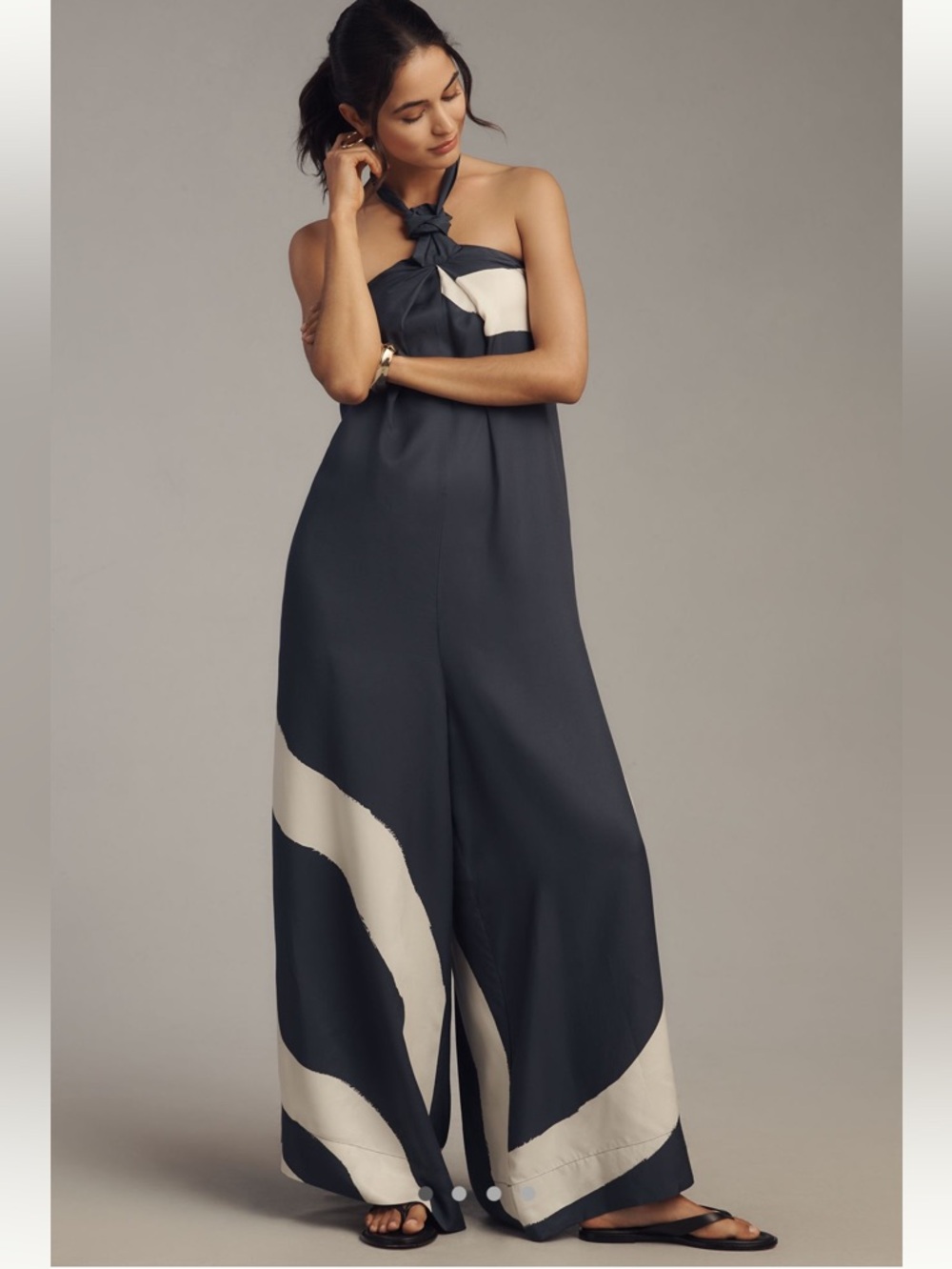 Anthropologie Halter Jumpsuit - Picture 3 of 4